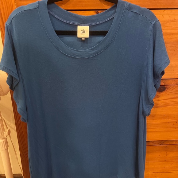 Cabi Flutter Tee #6132 Blue - Picture 4 of 7